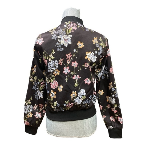Hippie Rose Lightweight Floral Jacket Size XS - Picture 3 of 10